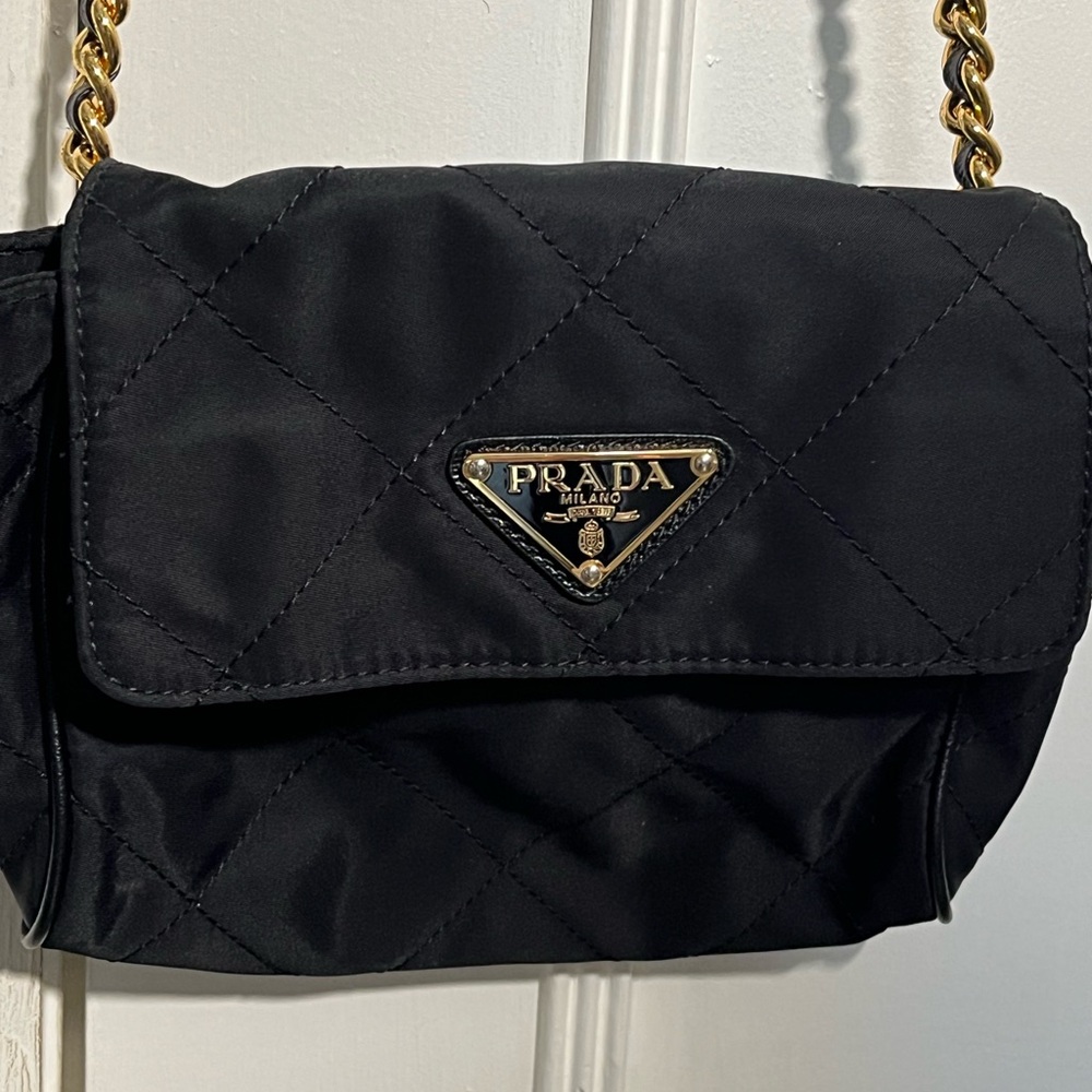 Prada Black Quilted Women's Bag